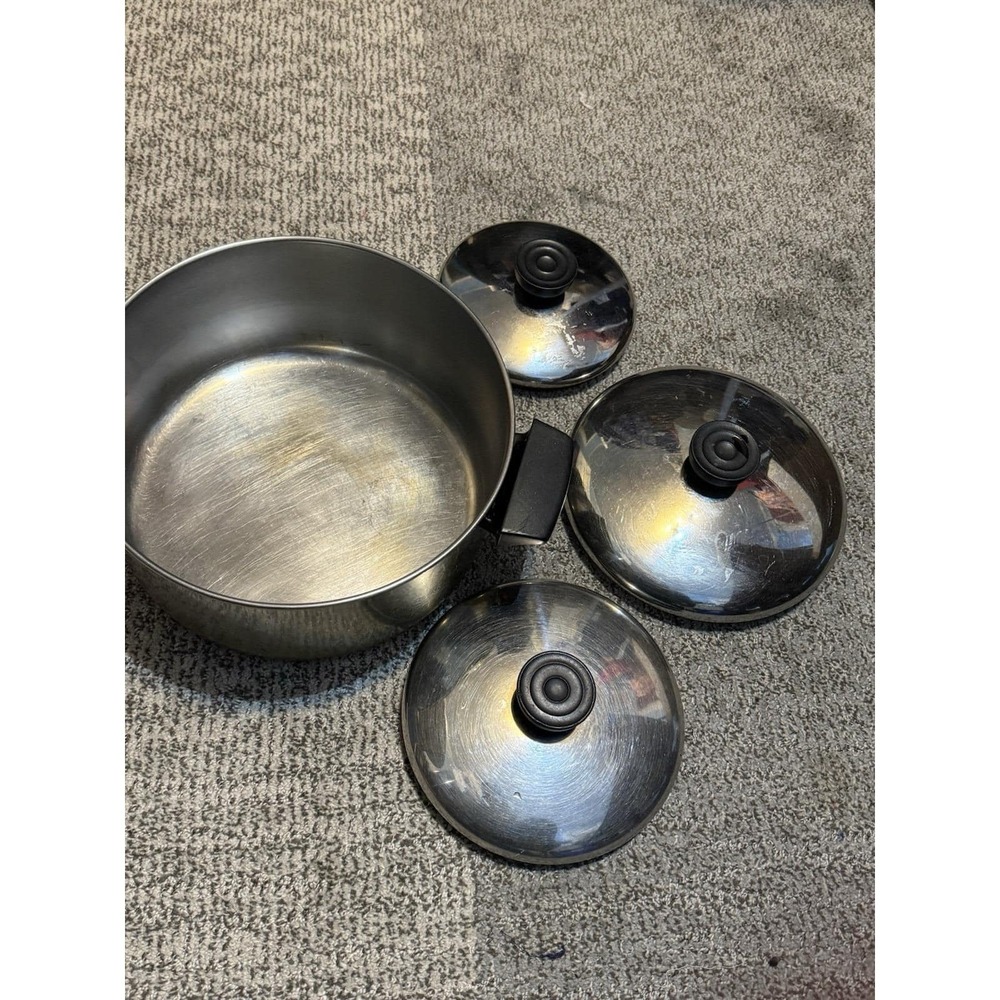 VTG Revere Ware Pot Mid-Century USA Made lot 4